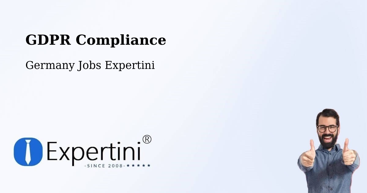 EU GDPR Compliance Statement – Ulm - Germany Jobs Expertini