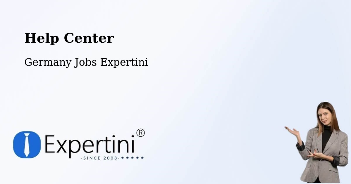 Help Center – Ulm - Germany Jobs Expertini