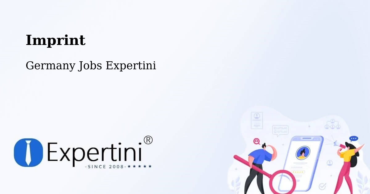 Imprint – Ulm - Germany Jobs Expertini